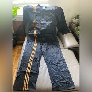 IVY PARK 4ALL Jumpsuit Black with Gold Stripes